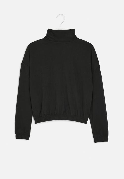 HAILYS - Long sleeve p tp il44ma top - black