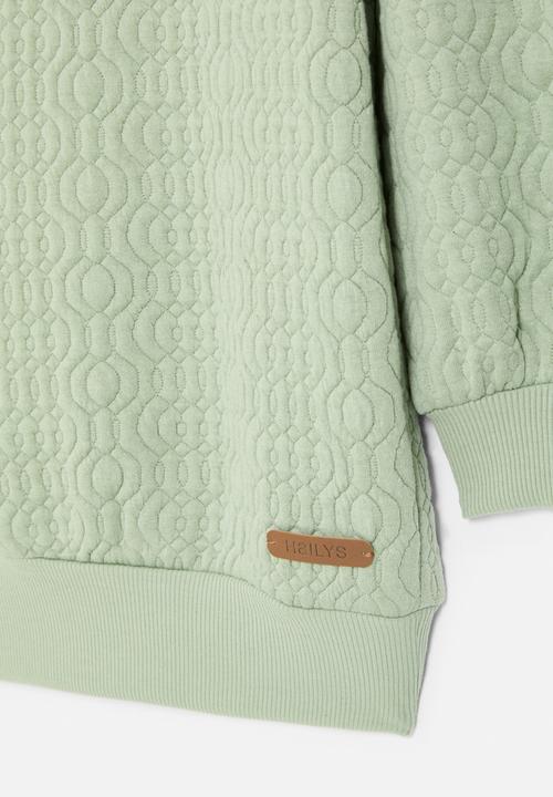 HAILYS - Long sleeve p sk jennifer sweatshirt - desert sage