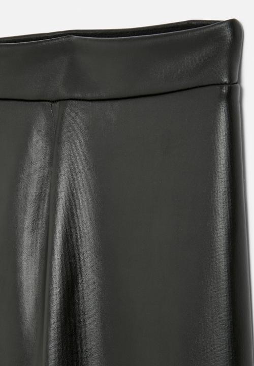 HAILYS - Lg pu lg calla trouser - black
