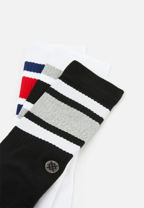 Stance Socks - The boyd 3 pack crew - multi