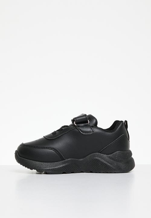 Pop Candy - Lace/velcro strap sneakers - black
