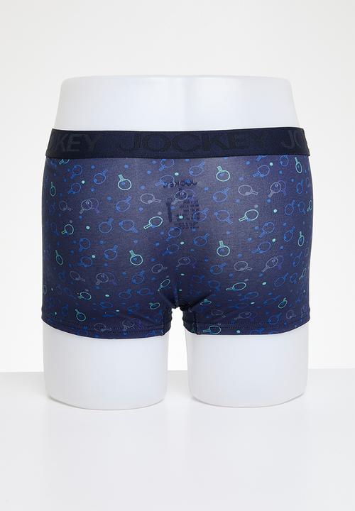 Jockey - Bot regular leg trunks - gamepoint/bluesteyes