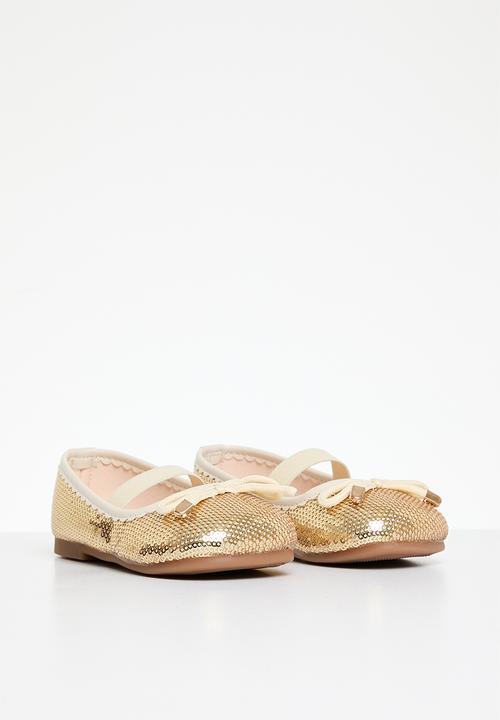Pop Candy - Sequined pumps - gold
