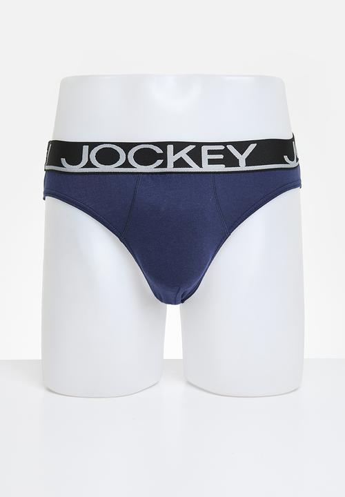Jockey - 3 Pack Plain Jockey brief - Fresh Coast/Deep Sangria/Ocean Cavern