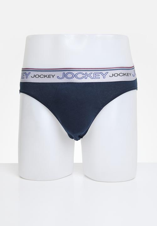 Jockey - 3 Pack plain new gen jockey brief - multi 