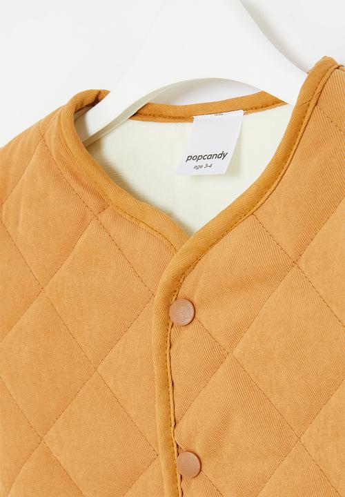 Pop Candy - Quilted jacket - rust