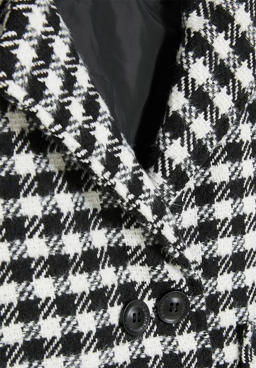 Pop Candy - Single breast jacket - black & white