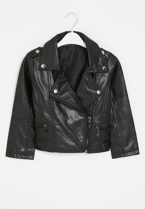 Pop Candy - Biker jacket - black
