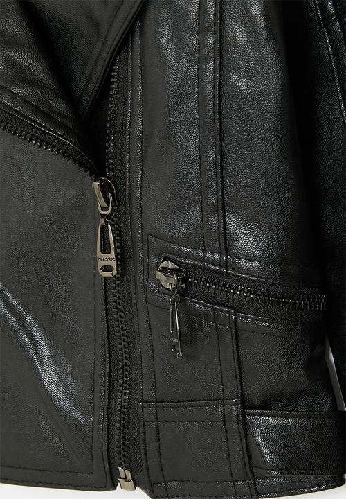 Pop Candy - Biker jacket - black