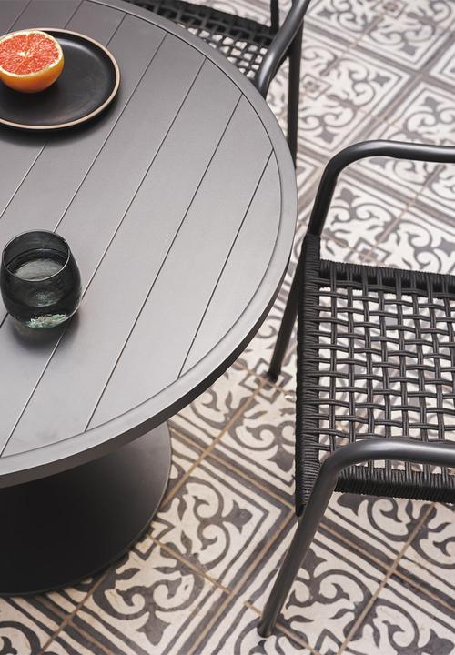 Hertex Haus - Kruger Outdoor Round (6 Seater) - Midnight 