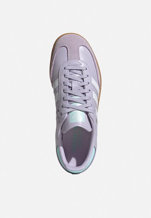 adidas Originals - Samba Og J - Silver Dawn/Crystal White/Semi Flash Aqua