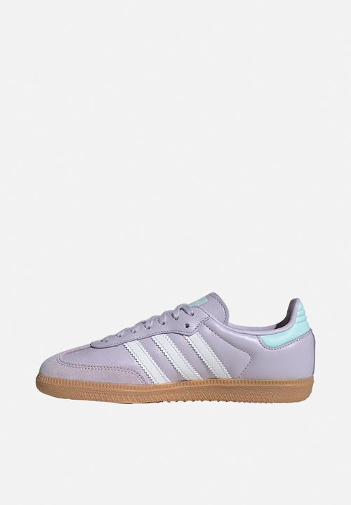 adidas Originals - Samba Og J - Silver Dawn/Crystal White/Semi Flash Aqua