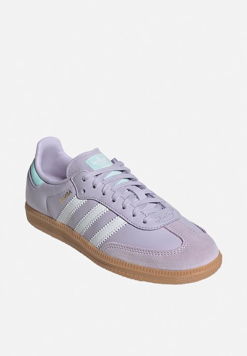 adidas Originals - Samba Og J - Silver Dawn/Crystal White/Semi Flash Aqua