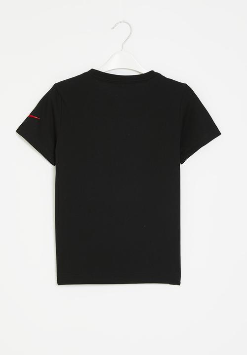 Nike - Nkb split nike block tee - black
