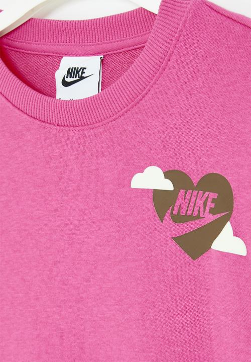 Nike - Nkg sweet swoosh crew - alchemy pink