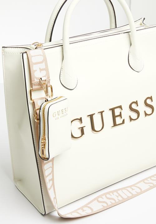 GUESS - Beacon falls carryall - cream