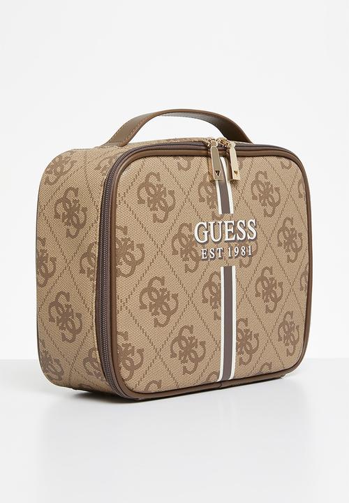 GUESS - Kallisto cosmetic organizer case - latte