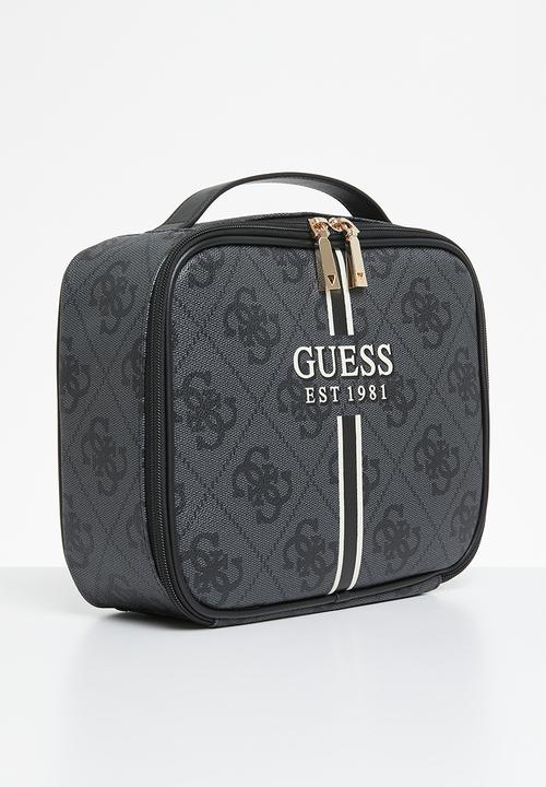 GUESS - Kallisto cosmetic organzr case - coal