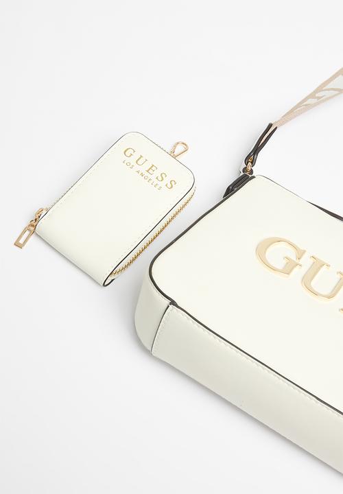 GUESS - Beacon falls mini xbody top zp - cream