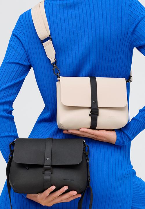 Gaston Luga - Splash crossbody bag - cream