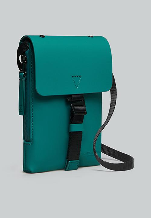 Gaston Luga - Splash crossbody bag - petrol