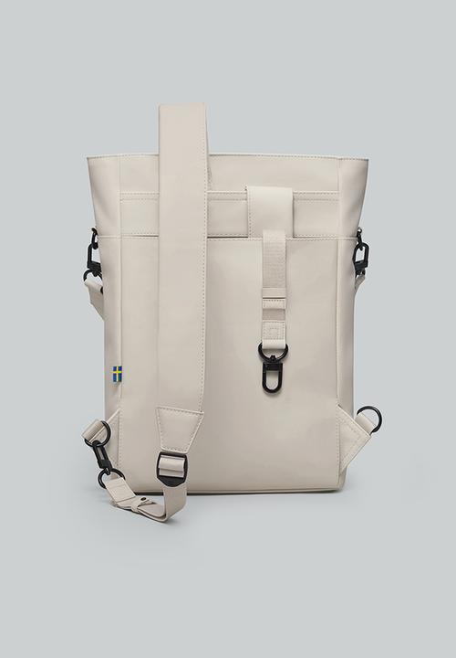 Gaston Luga - Tate 2 in one backpack and shoulder bag - cream