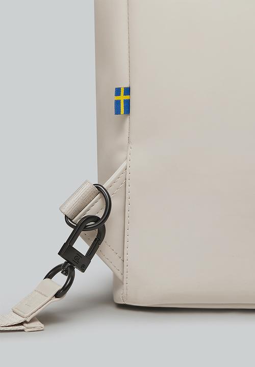Gaston Luga - Tate 2 in one backpack and shoulder bag - cream