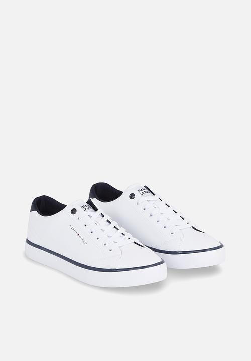 Tommy Hilfiger - Th hi vulc core low leather - white