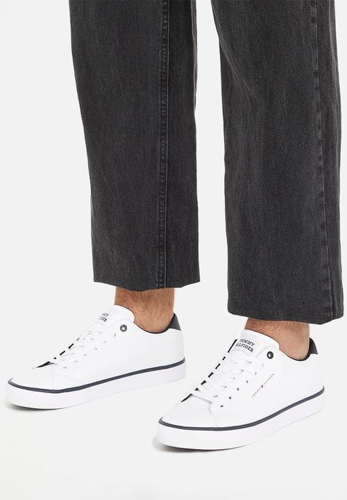 Tommy Hilfiger - Th hi vulc core low leather - white