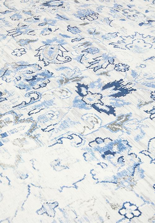 Sixth Floor - Brisbane Antique Distressed Rug - Blue