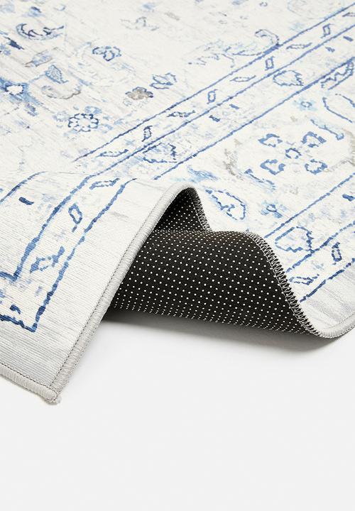 Sixth Floor - Brisbane Antique Distressed Rug - Blue