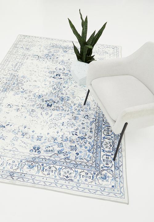 Sixth Floor - Brisbane Antique Distressed Rug - Blue