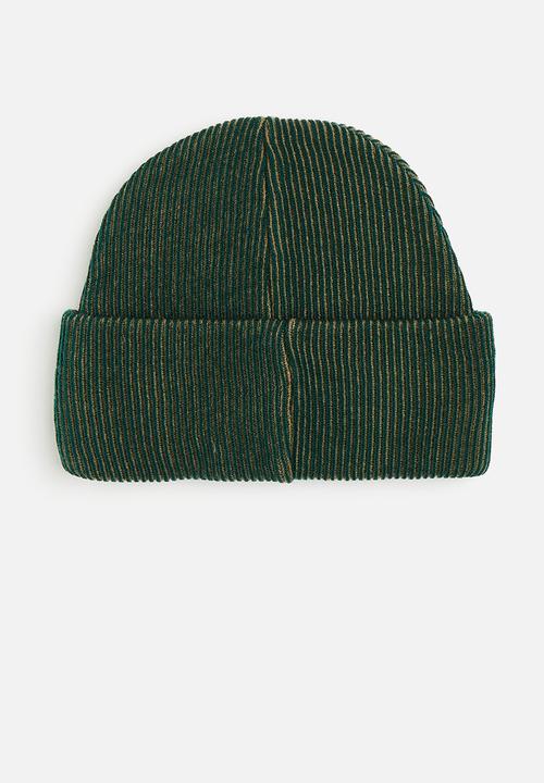 Superbalist - Kai two-tone beanie - green & brown