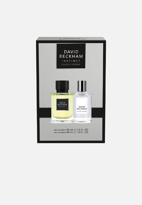 DAVID BECKHAM - David Beckham Classic Homme Edt + Instinct Edp Gift Set