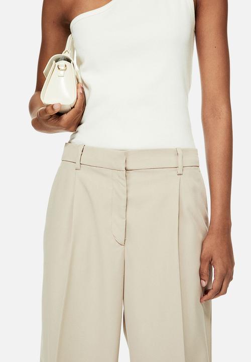 H&M - Wide trousers - beige