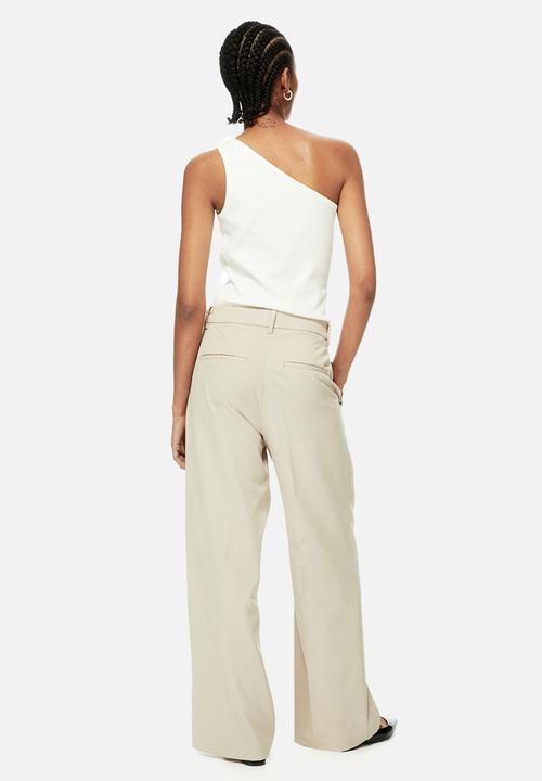 H&M - Wide trousers - beige