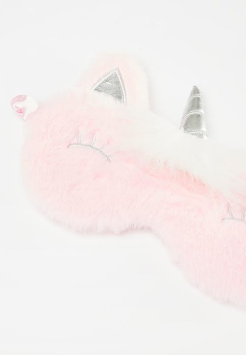 Pop Candy - Unicorn eye mask-pink & white