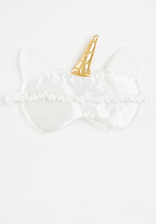 Pop Candy - Unicorn eye mask - white