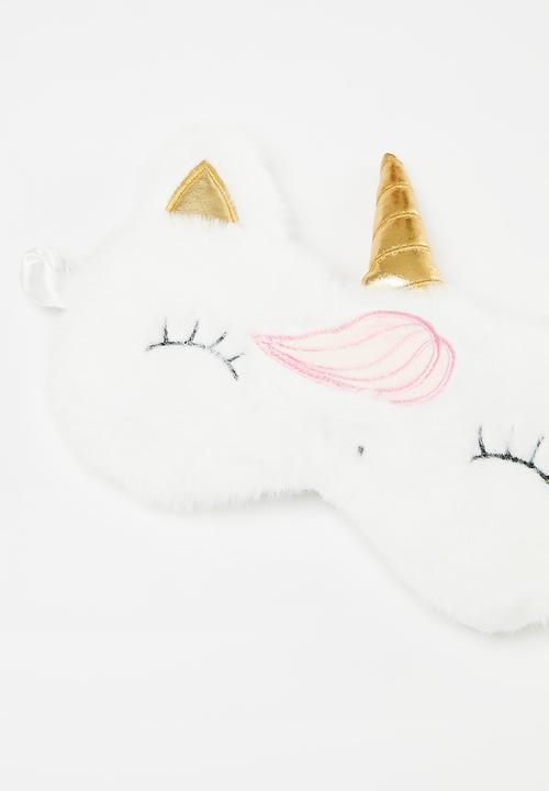 Pop Candy - Unicorn eye mask - white