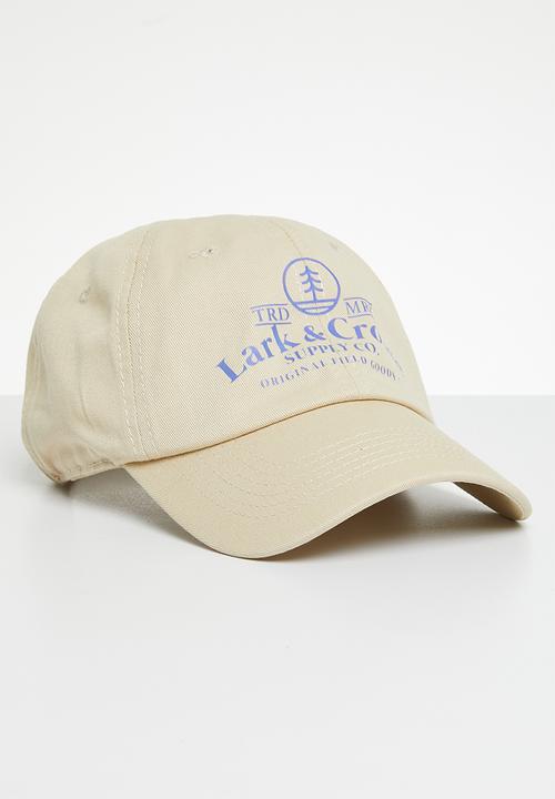 Lark & Crosse - Caden peak cap - beige