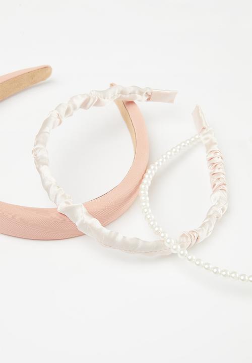 Pop Candy - 3 Piece hairband set - pink