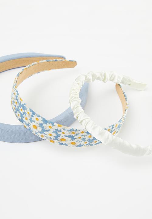 Pop Candy - 3 Piece hair band set - blue
