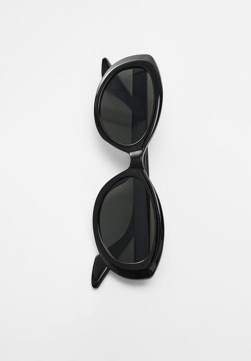 MANGO - Sunglasses flora - black