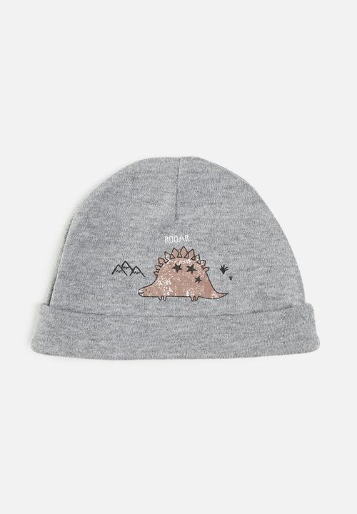 Pop Candy - 3 pack beanie set - grey