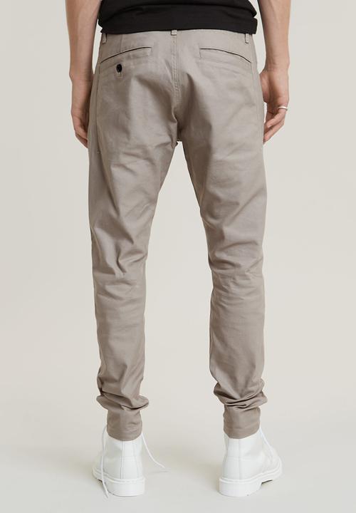 G-STAR - Bronson 2.0 Slim Chino Backdrop stretch canvas - rock ridge
