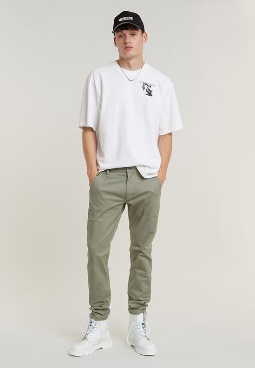 G-STAR - Skinny Chino 2.0 Bracket superstretch twill - shamrock