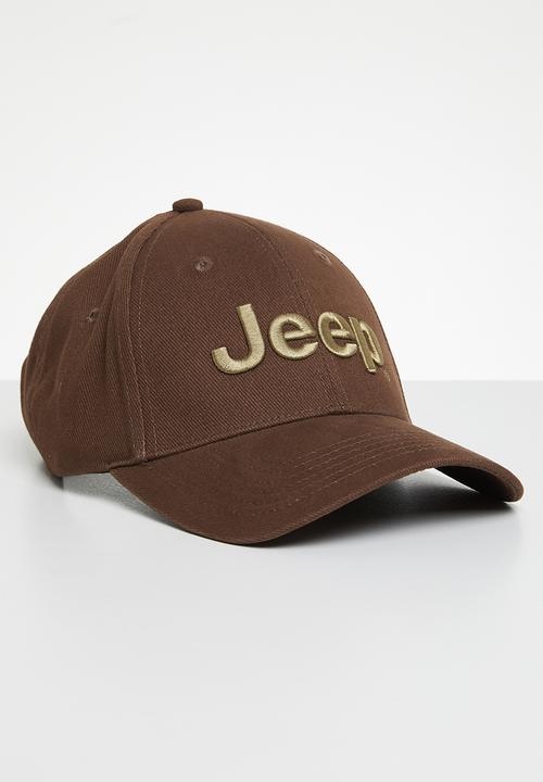JEEP - Basic Branded Cap - Brown