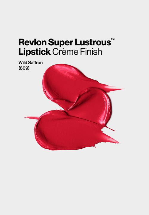 Revlon - SuperLustrous Lipstick - Wild Saffron 809