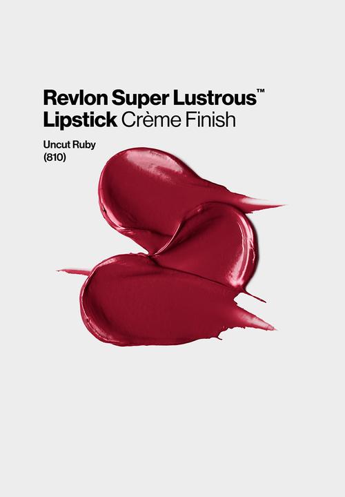 Revlon - SuperLustrous Lipstick - Uncut Ruby 810