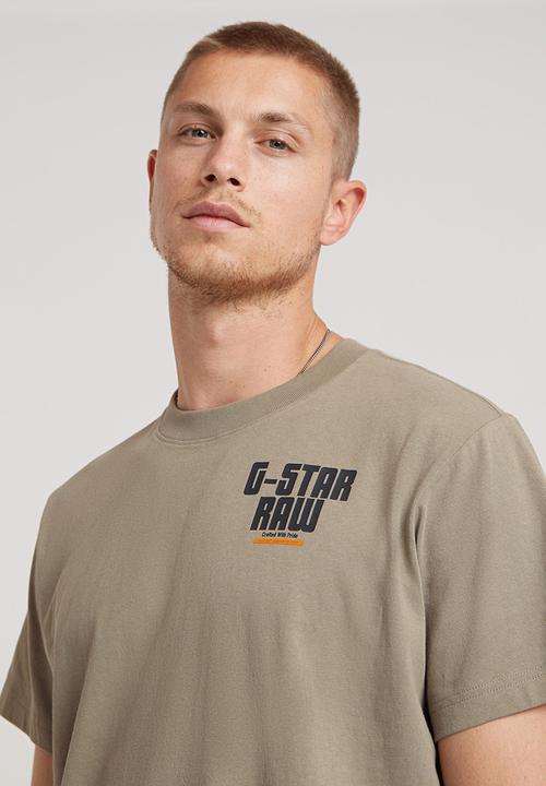 G-STAR - Engine back gr loose r t Dry jersey o - shamrock